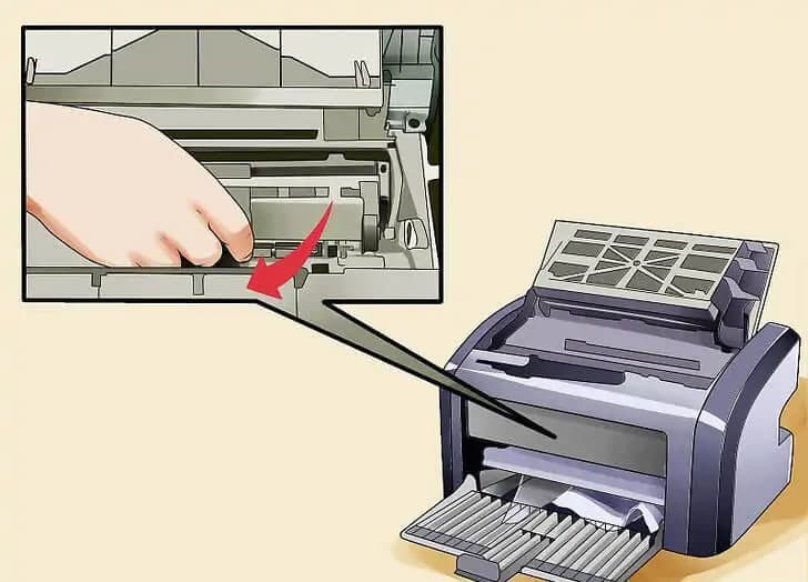 چگونه کاغذ گیر کرده در چاپگر brother را در بیاوریم | گير كردن كاغذ در چاپگر hp 1320 | گير كردن كاغذ در چاپگر hp 2035