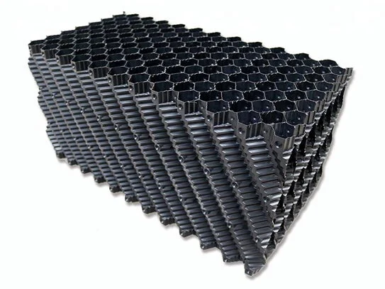 Clogging of cooling tower packing