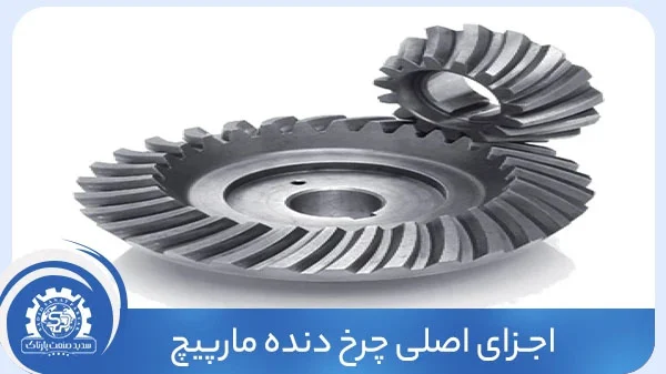 اجزای اصلی چرخ دنده مارپیچ