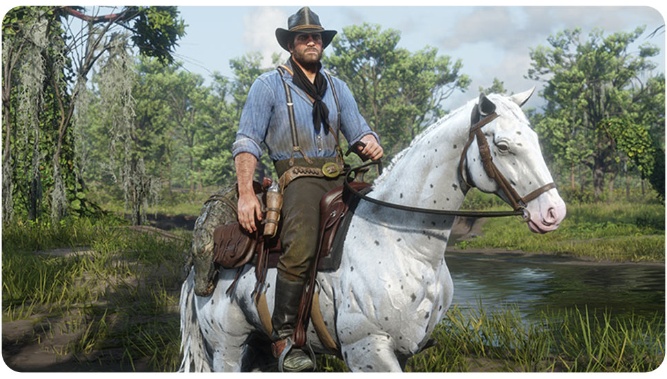 1. White Arabian