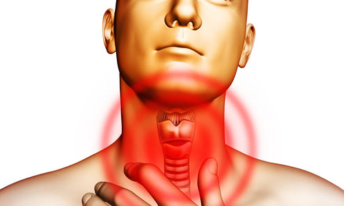 حنجره آسیب دیده