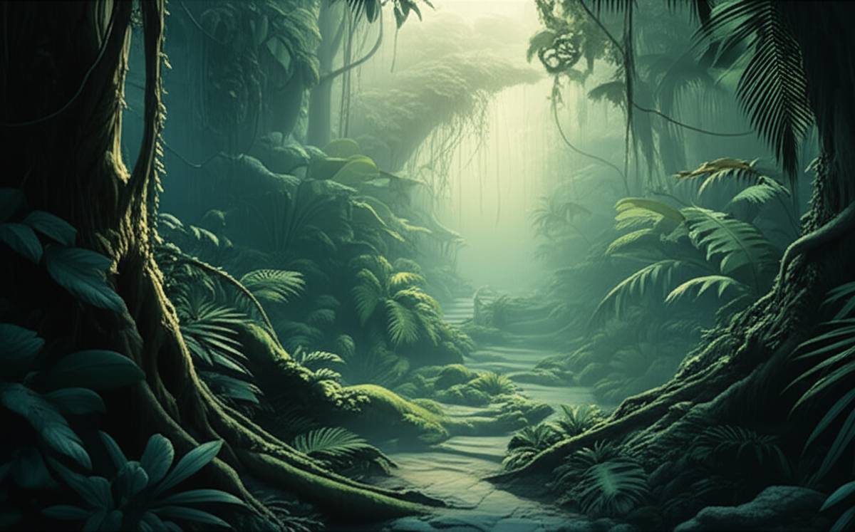 جنگل | کتاب | گل