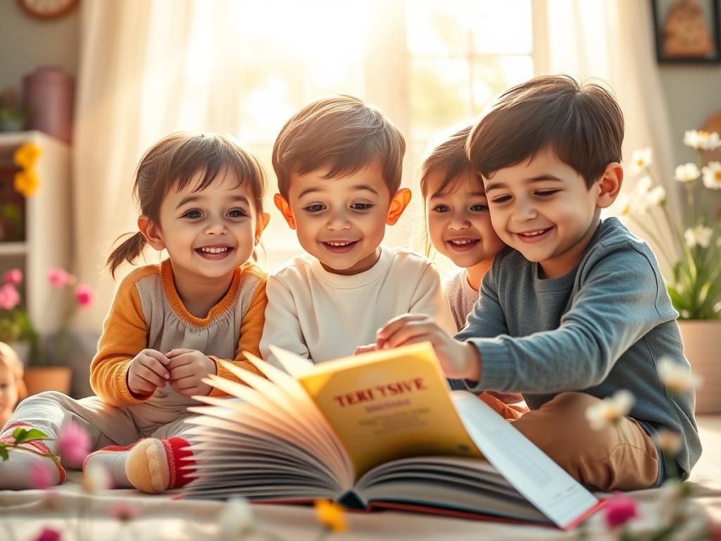 کتاب | کودک | گل