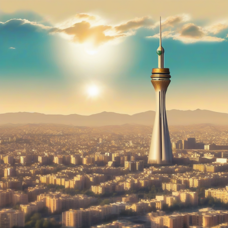 موقعیت جغرافیایی برج میلاد تهران | راهنمای کامل آدرس و دسترسی