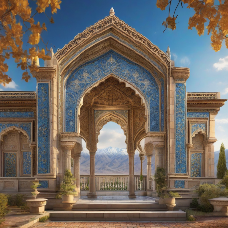 گردشگری معماری عمارت باغ سپهدار قزوین